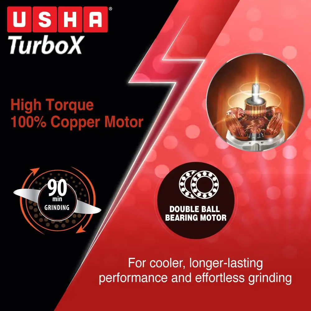 Usha TurboX 1200 Watt Mixer Grinder view 7