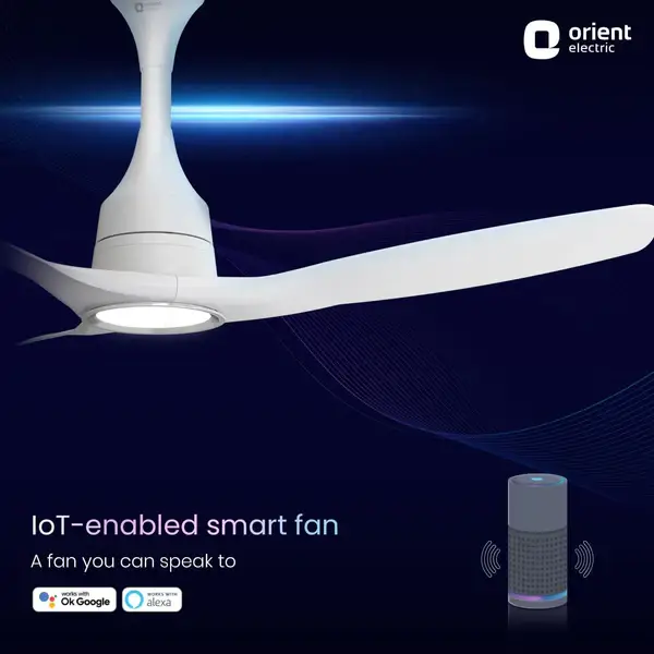 Orient Aerosense Smart BLDC IOT with Underlight 1200mm Ceiling Fan view 2