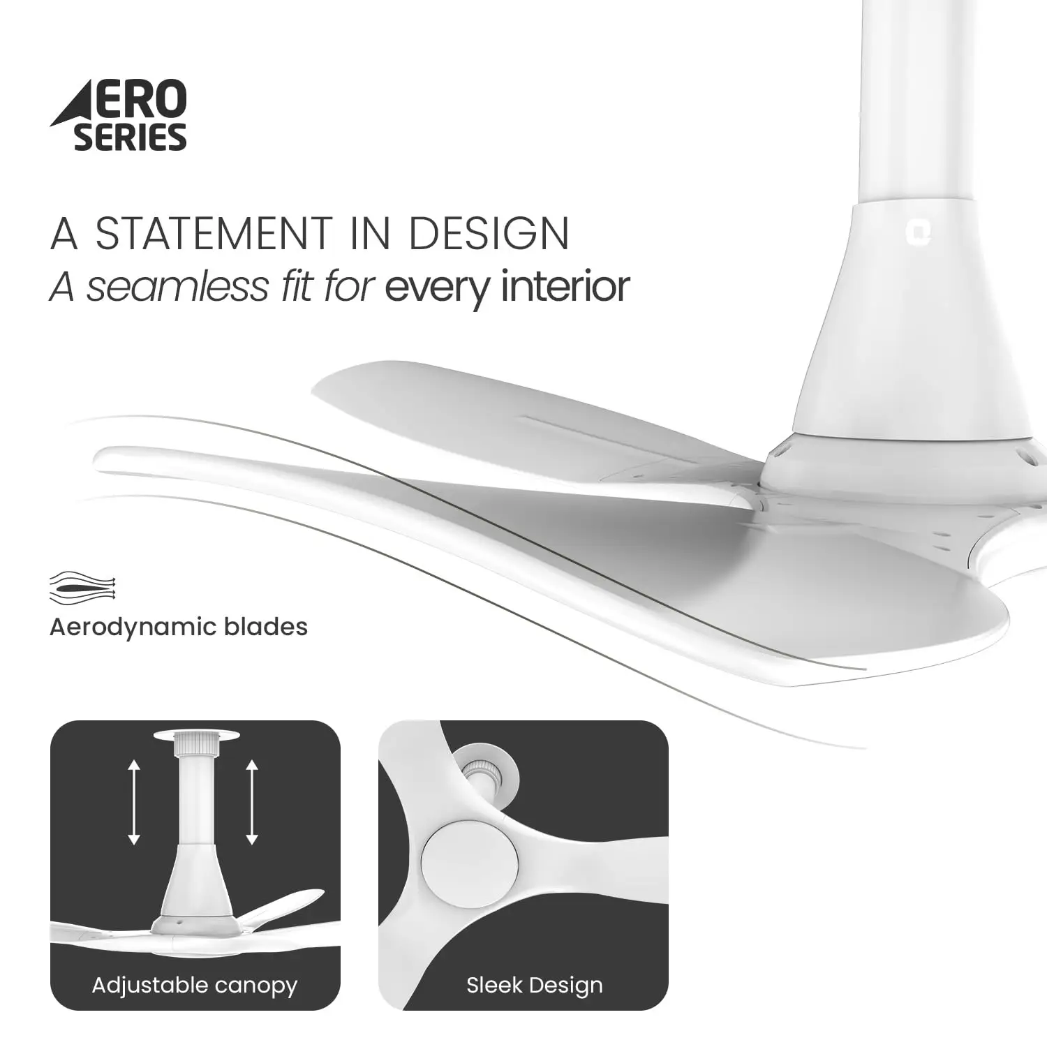Orient Aerosleek BLDC 5 Star Rated Premium with Remote 1200mm Ceiling Fan view 5
