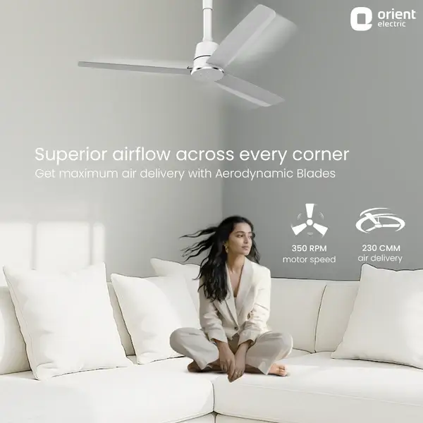 Orient Proton BLDC 1200mm Ceiling Fan with Remote view 4