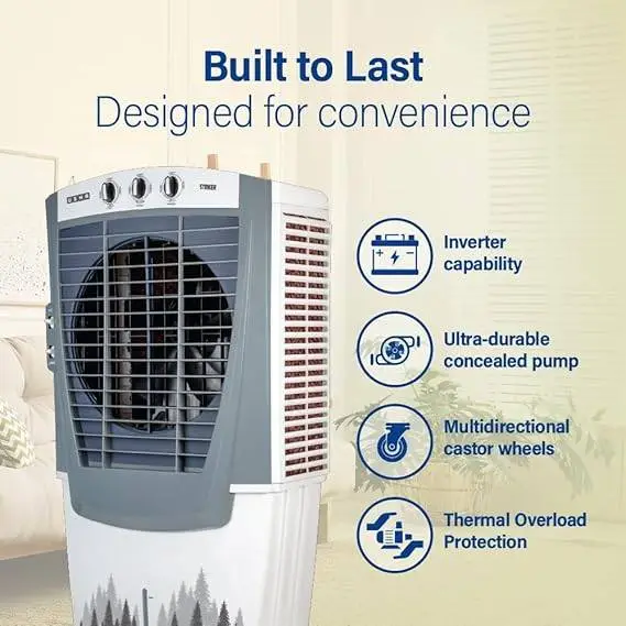 Usha Striker 100SD1 Desert Air Cooler view 4