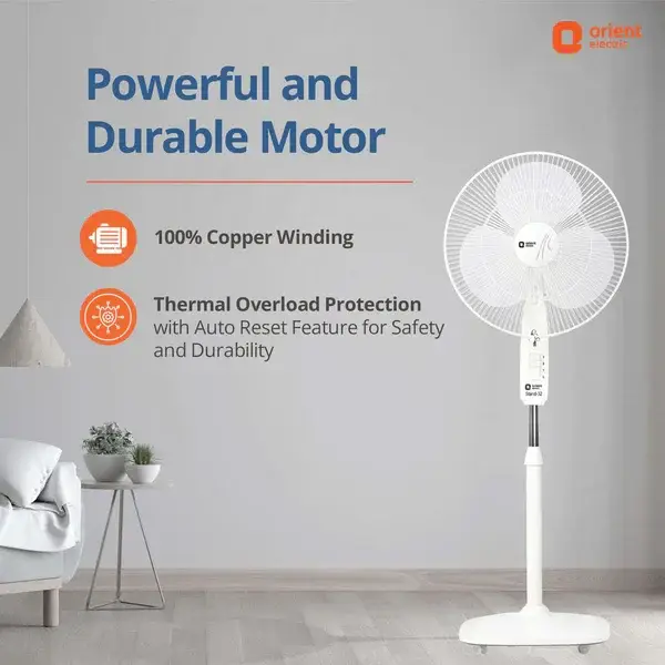 Orient Stand 32 400mm Pedestal Fan view 4