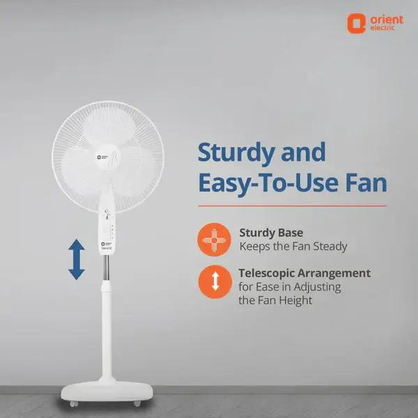 Orient Stand 32 400mm Pedestal Fan view 6
