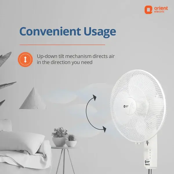 Orient Stand 32 400mm Pedestal Fan view 7