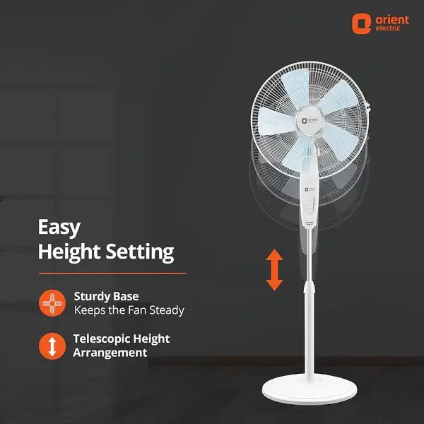 Orient Wind Pro Stand 70 400mm Pedestal Fan view 5