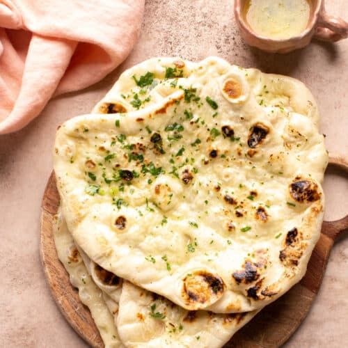 Garlic naan