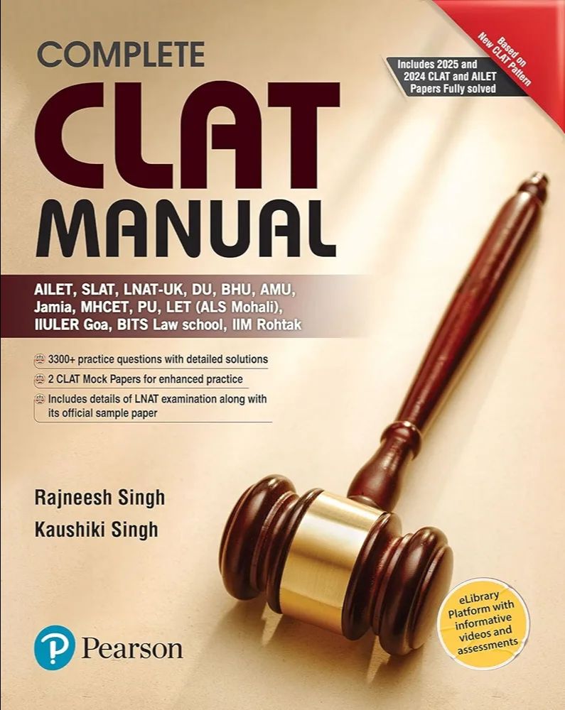 Complete CLAT Manual | Rajneesh Singh & Kaushik Singh | 9789361595400