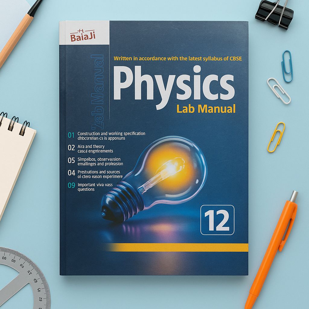 Balaji CBSE Class 12 Physics Lab Manual
