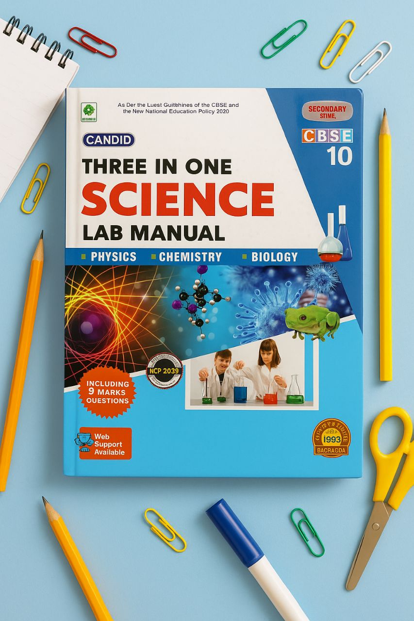 Candid CBSE Class 10 Science Lab Manual | 9789350632536 | Evergreen Publication