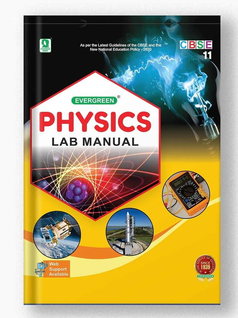 Candid CBSE 11 Physics Lab Manual | Evergreen Publication | 9789350632512