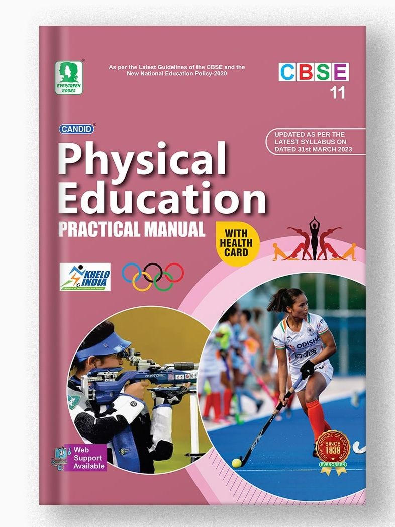 Candid CBSE 11 Physical Education Manual | Evergreen Publication | 9789350634981