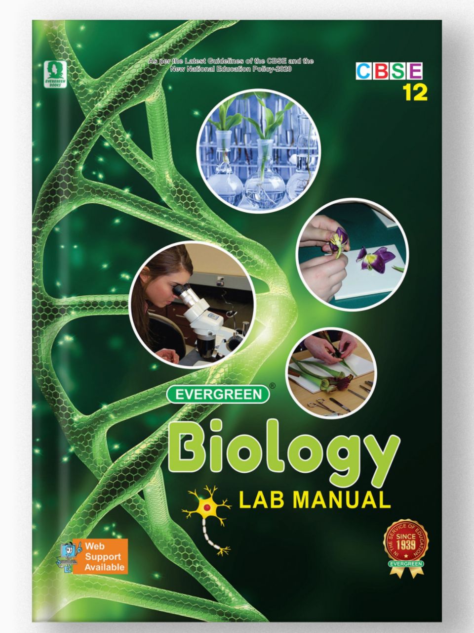 Candid CBSE 12 Biology Lab Manual HB | Evergreen Publication | 9789350632123
