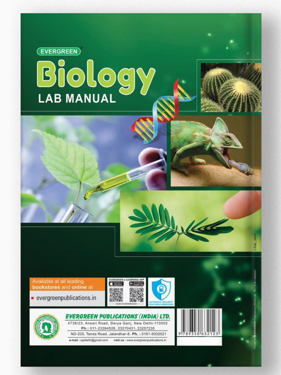 Candid CBSE 12 Biology Lab Manual HB | Evergreen Publication | 9789350632123 view 2