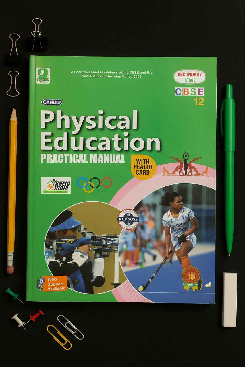 Candid CBSE 12 Physical Education Manual | Evergreen Publication | 9789350634998
