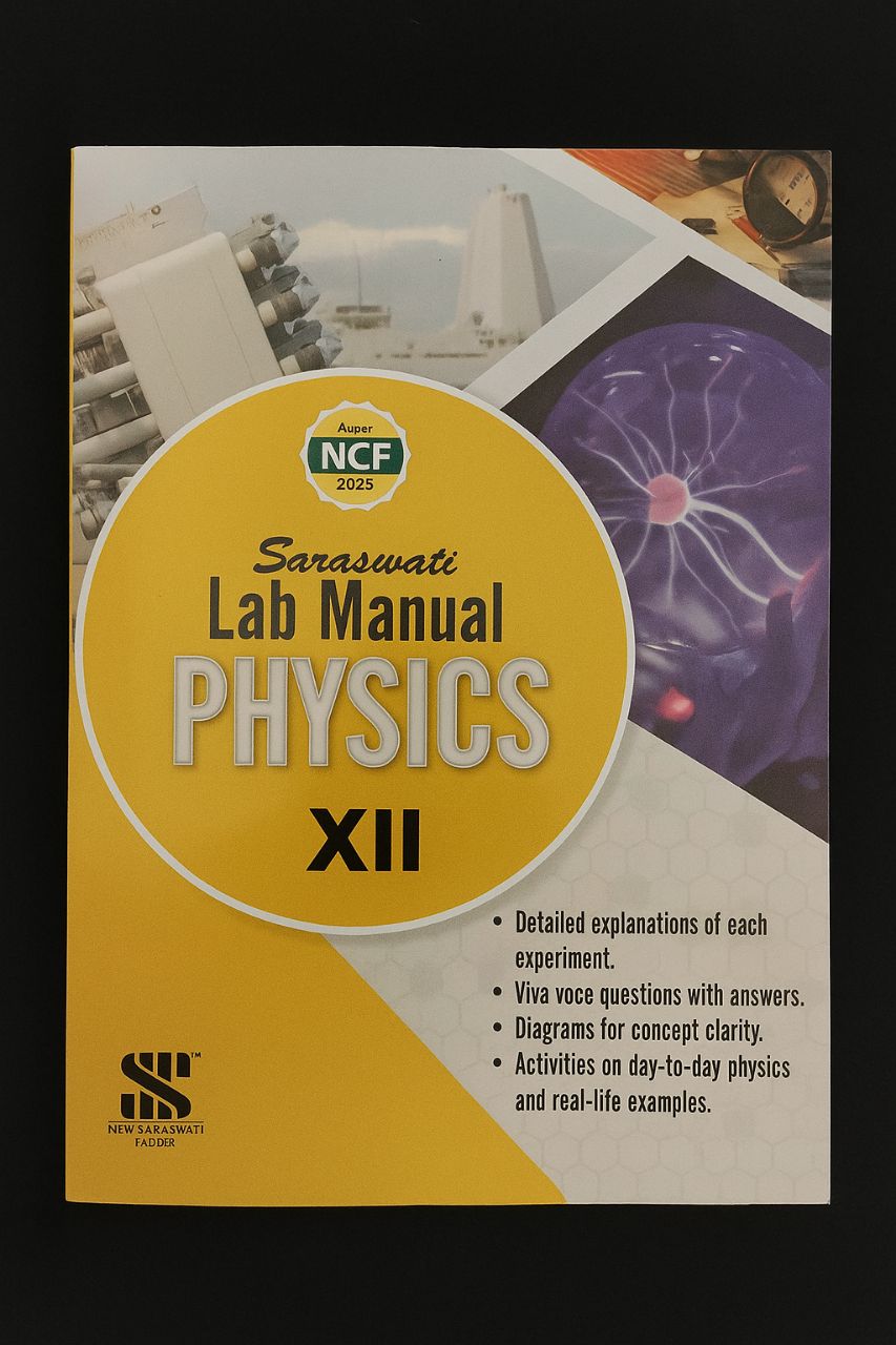 Saraswati CBSE Lab Manual Physics Class 12 | 9789355577375