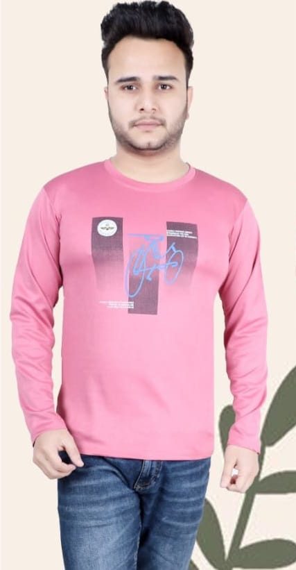 Satoru Pink Long-Sleeve T-Shirt