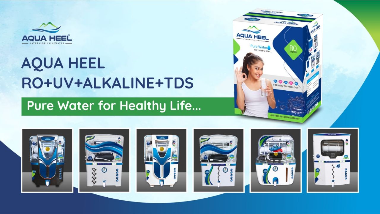 Aqua Heel RO+UV+Alkaline Water Purifier