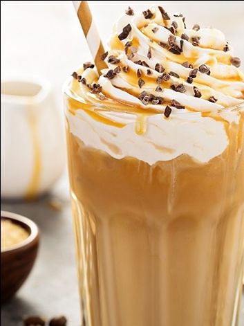 Caramel Hazelnut Frappe