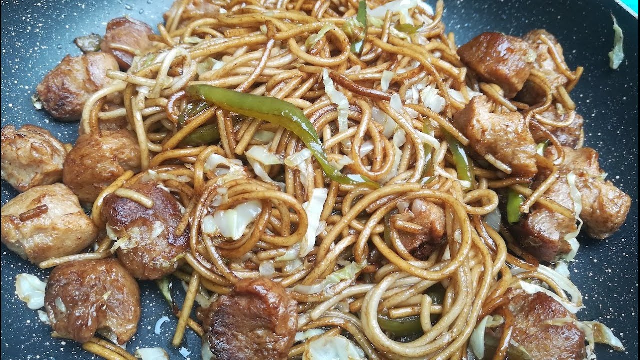 Soya Chaap Chowmien Full view 3