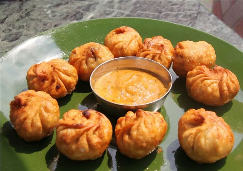 Soya Momos Fried view 5