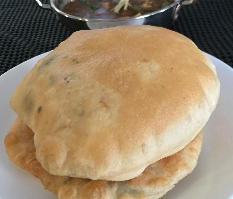 Paneer Bhature(2pcs)+ Pindi Chola