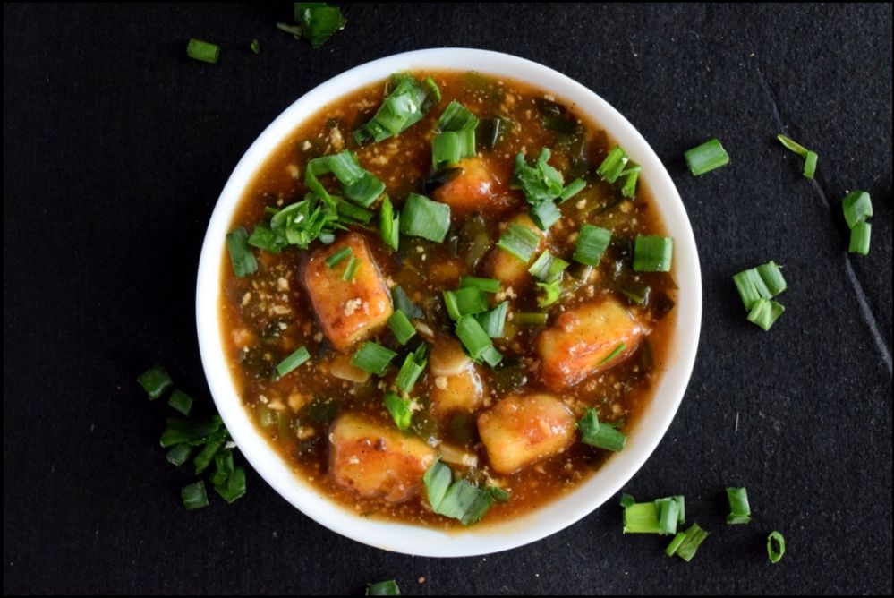 Paneer Manchurian Gravy Full