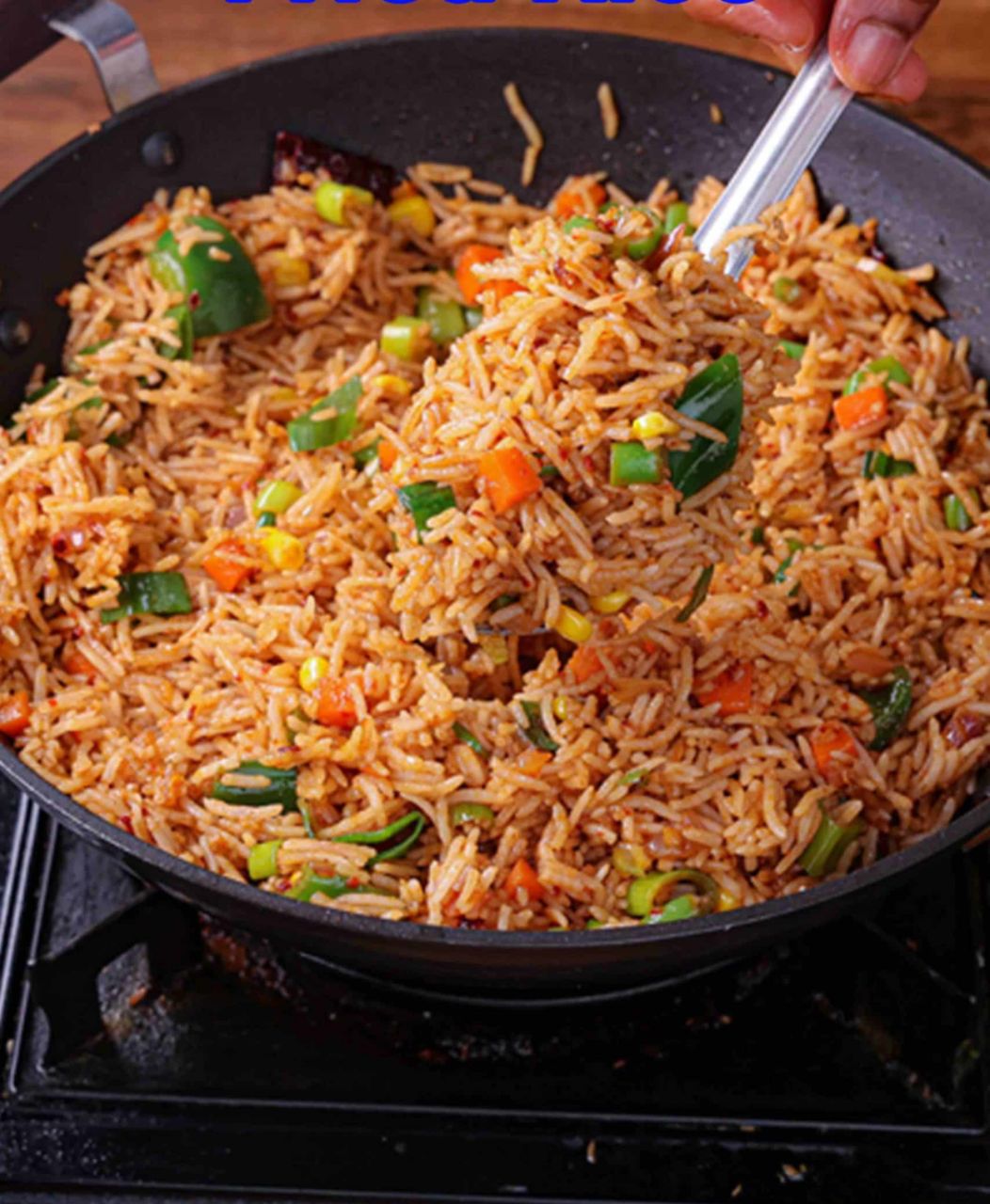 Chilli Garlic Fried Rice Half