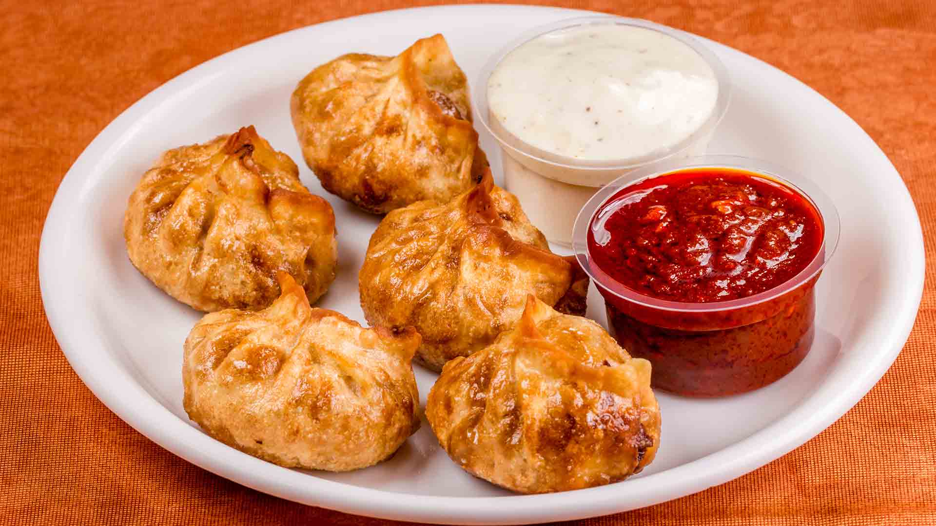 Veg Fried Momos (6 Pcs)