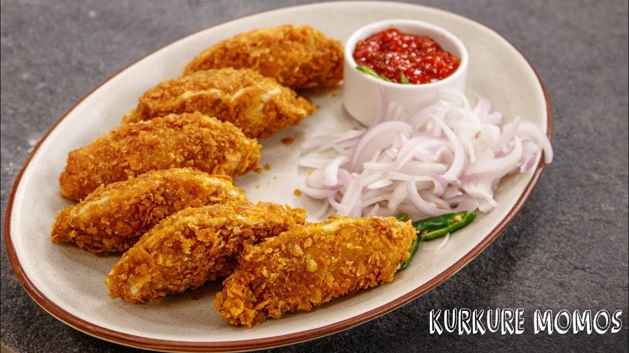 Kurkure Paneer Momos (5 Pcs)