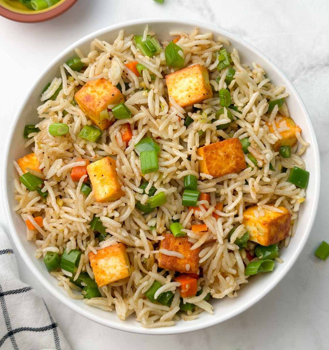 Paneer Fried Rice Half