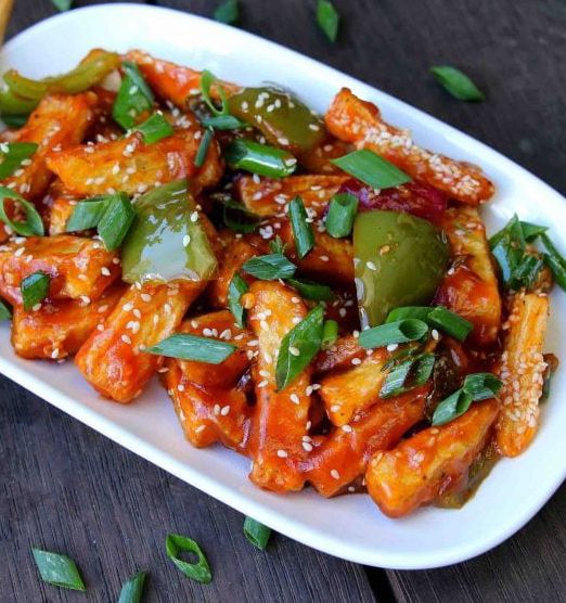 Chilli Potato Half