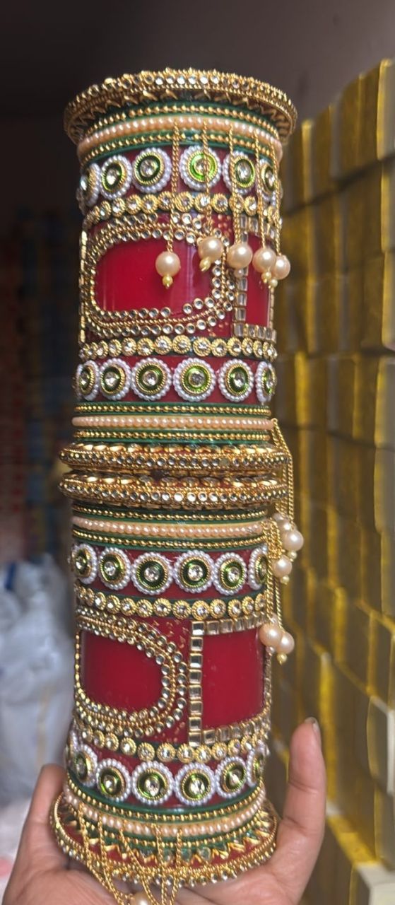 Satoru Traditional Bangle Set Photo Lagane Wala Chudiyan