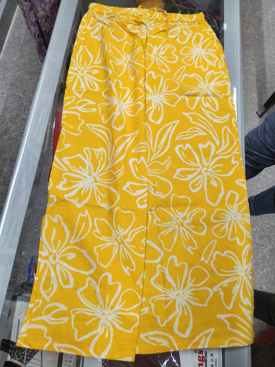 Floral Yellow Kurti