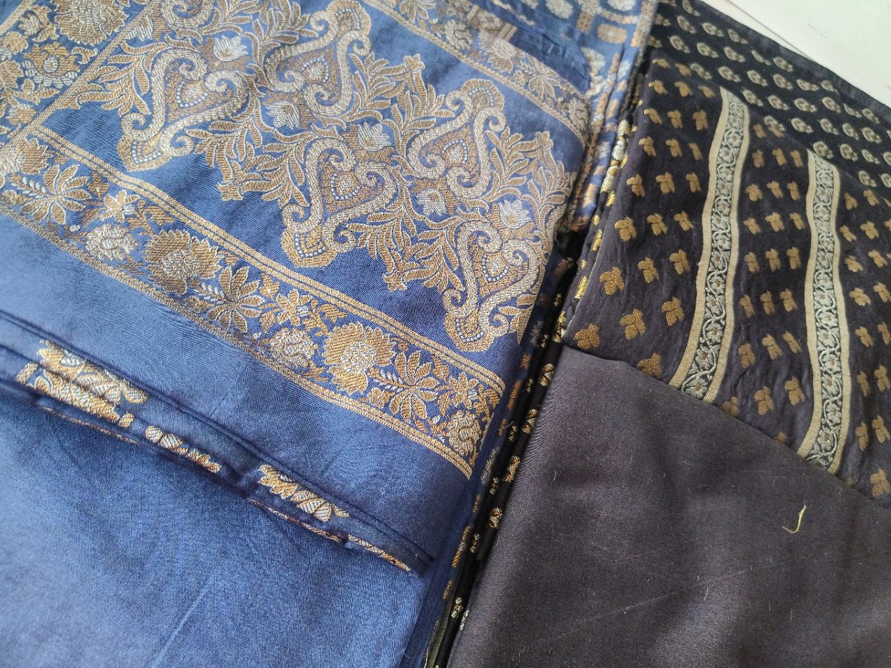 Moonga Silk Cotton Salvar Shoot Fabric
