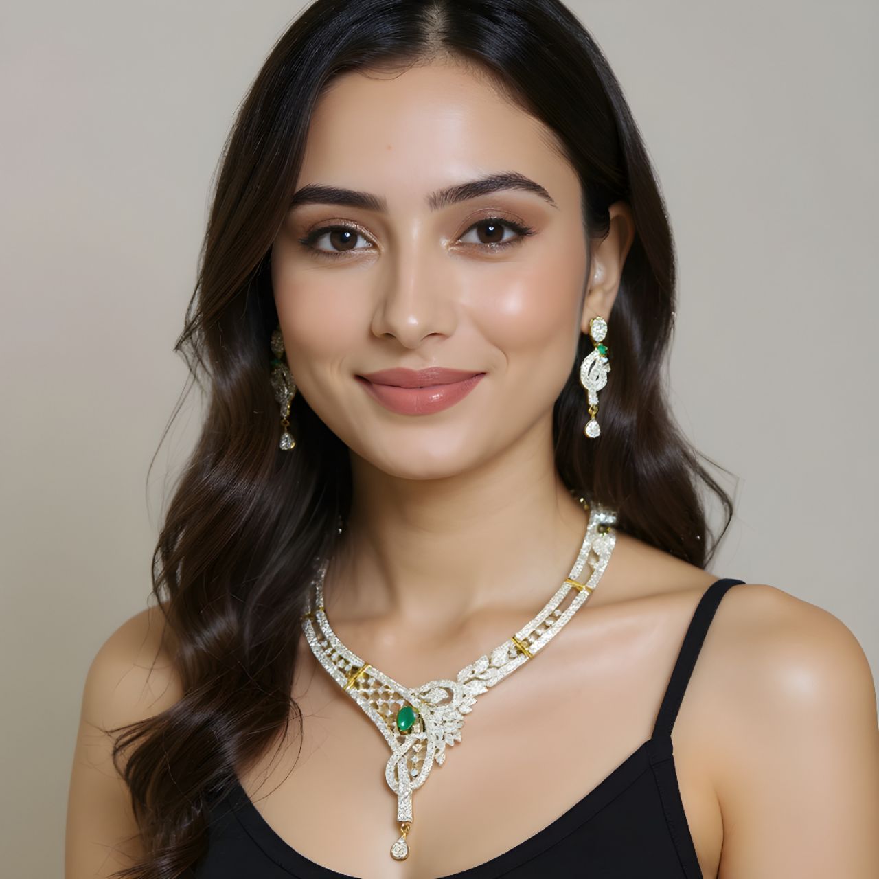 Devangna Traditional Necklace Sett