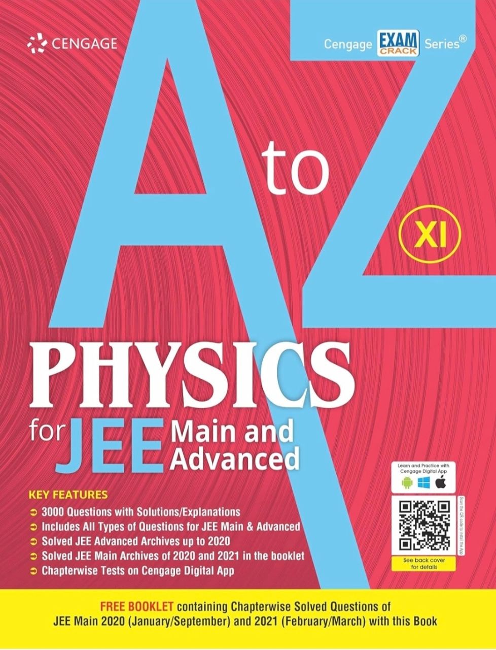Cengage A to Z Physics for JEE Main and Advanced: Class XI