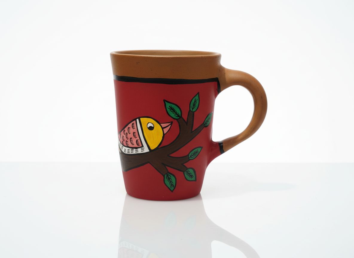 Terracotta Mug 4" Code:WAR113 view 2