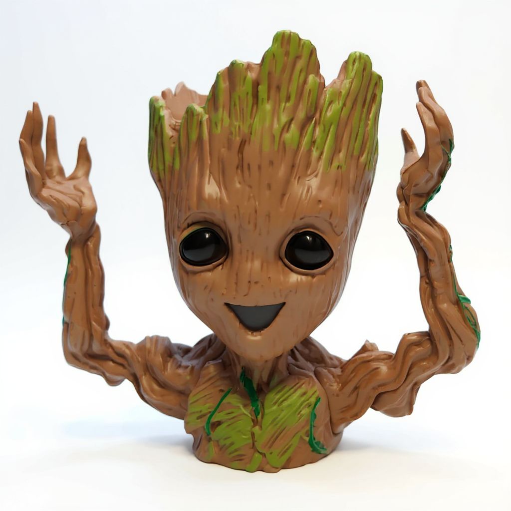 Groot Figurine Planter, Penstand 6" view 3