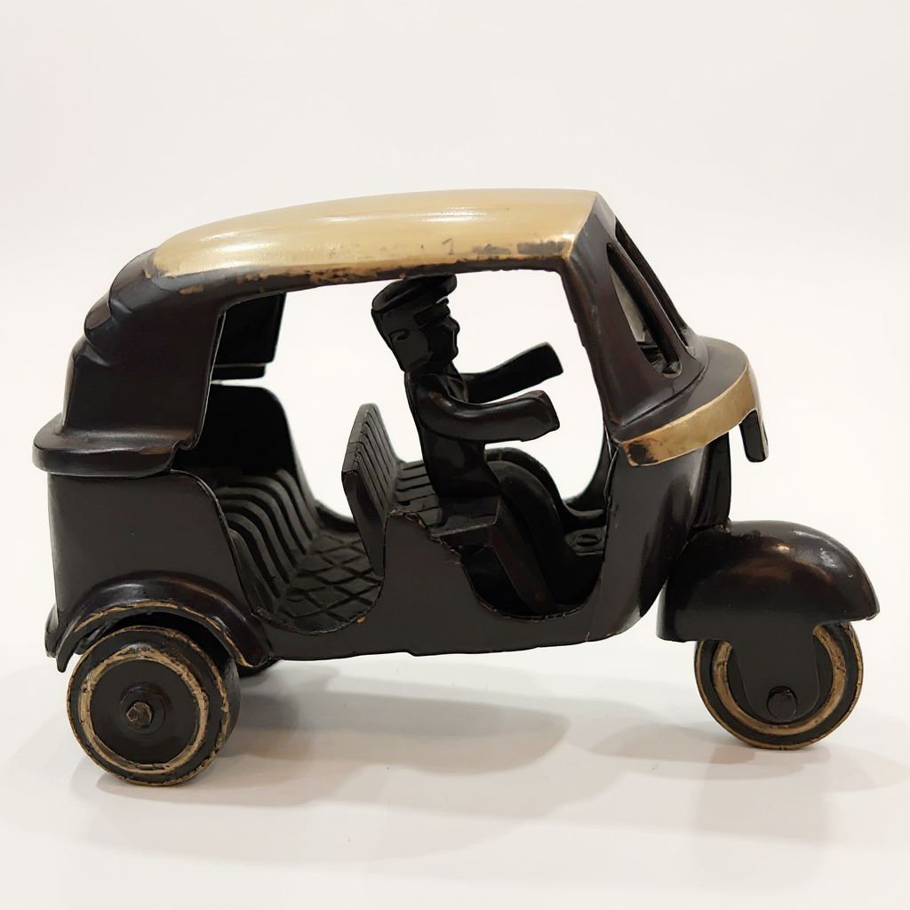 Vintage Auto Rickshaw Brass