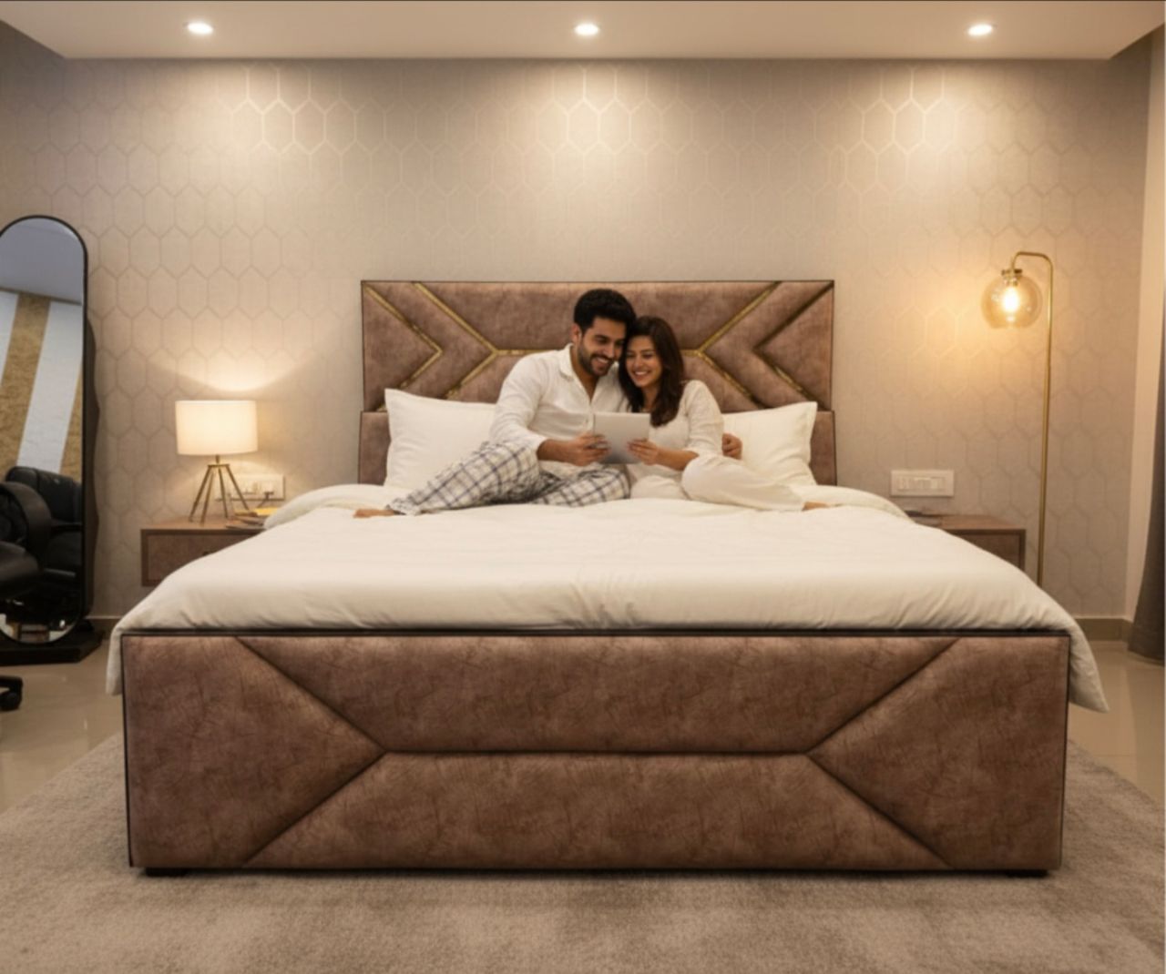 The Orion Luxe Storage Bed