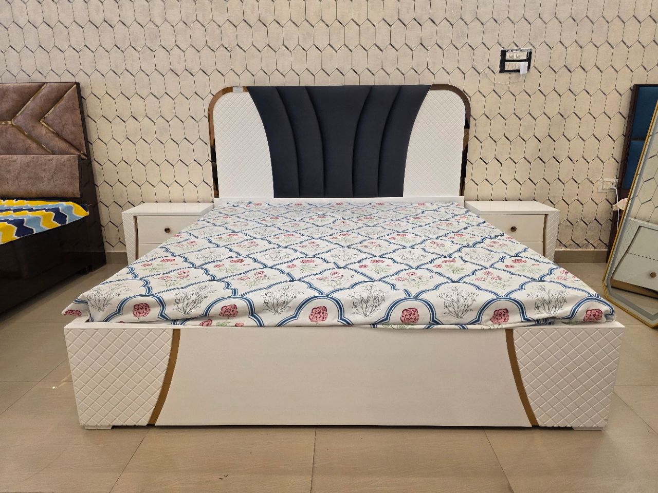 The "Athena" Modern Bed Set view 5