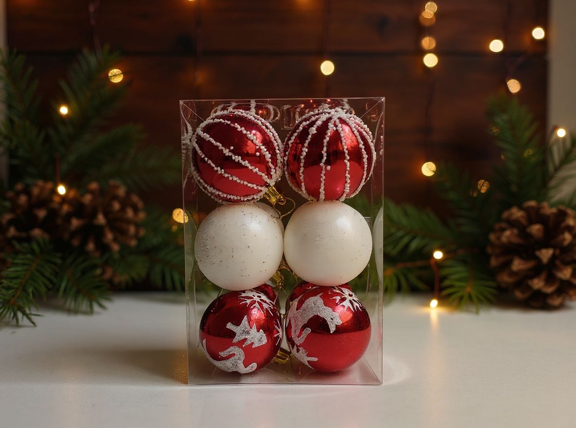 Christmas Ornament Set 5/7"