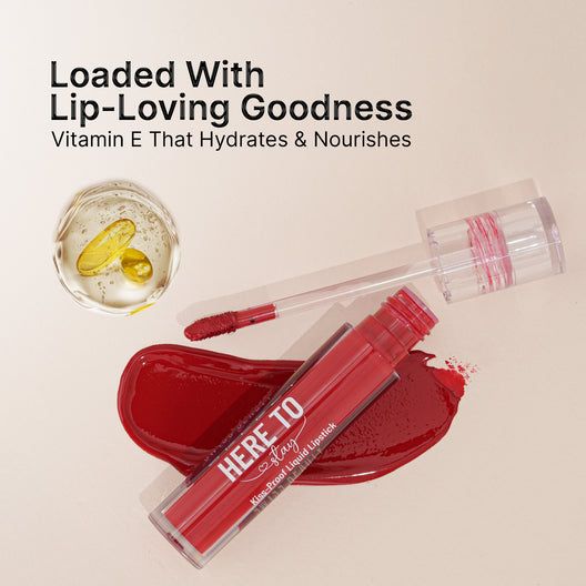 Swiss Beauty Here To Stay Liquid Lipstick view 3