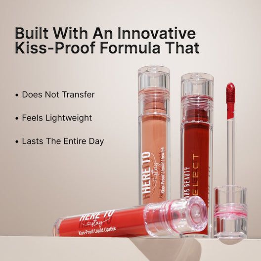 Swiss Beauty Here To Stay Liquid Lipstick view 5