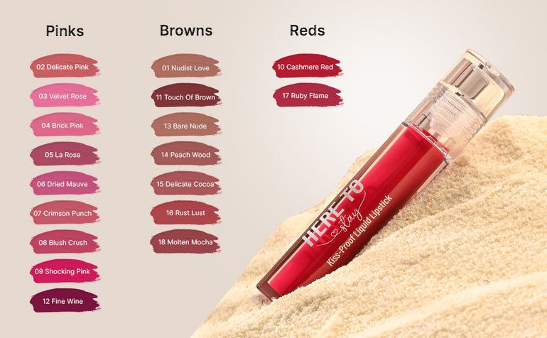 Swiss Beauty Here To Stay Liquid Lipstick view 2