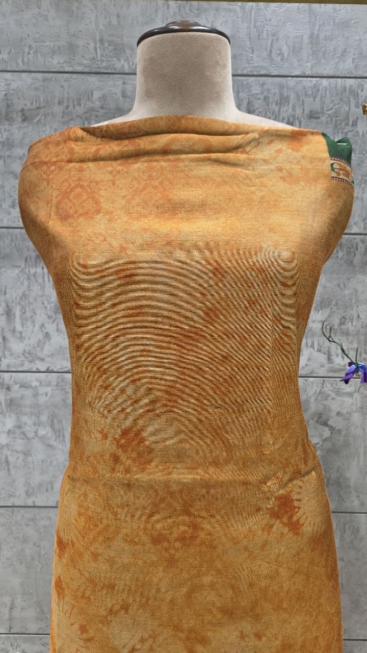 Traditional Unstitched Indian Suit view 3