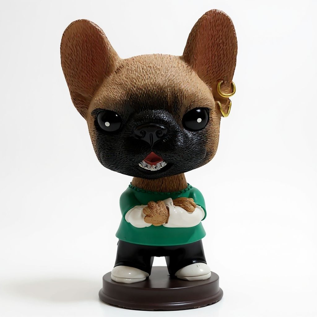Bobblhead Dog Figurine view 2