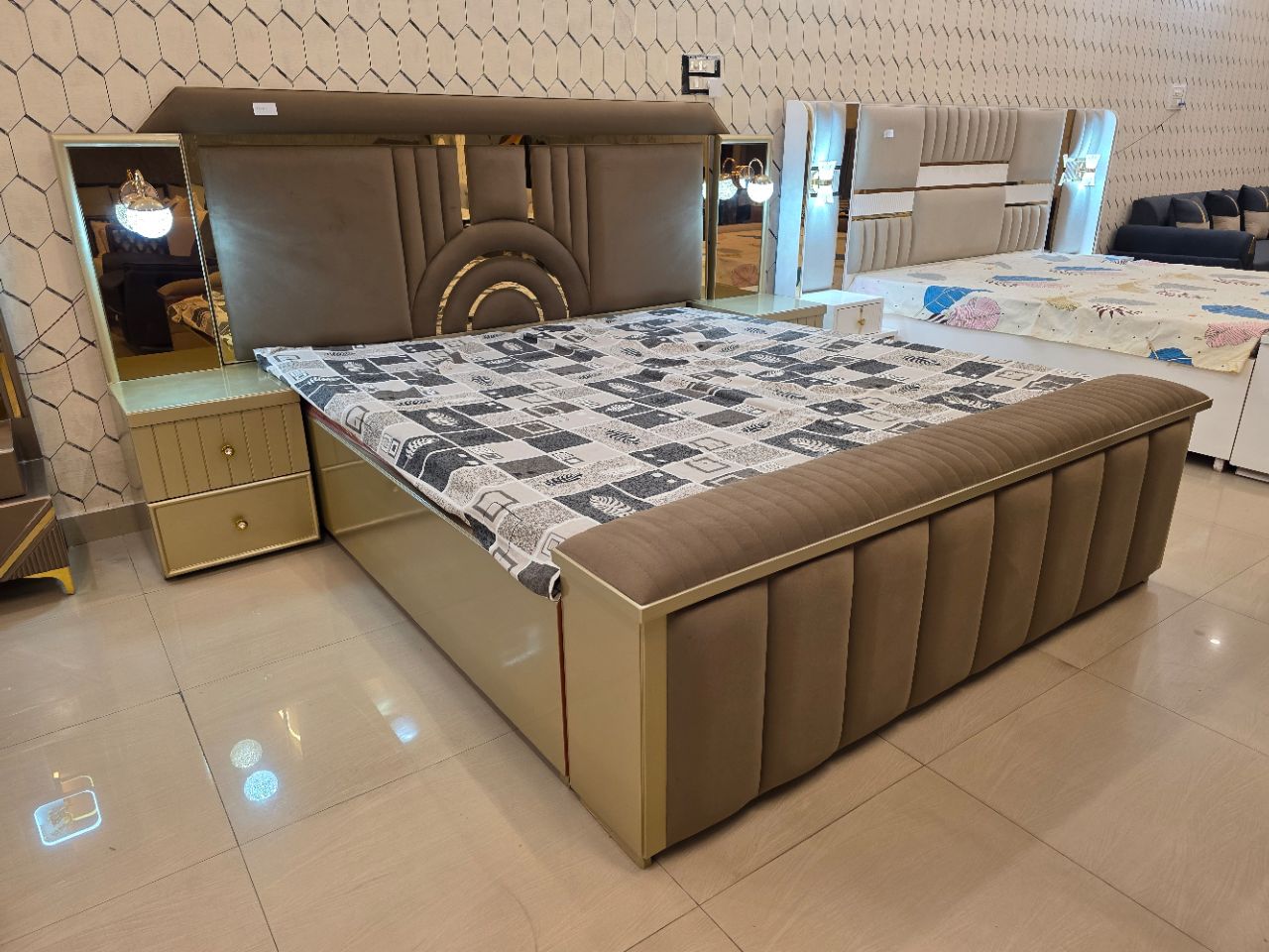 Opulence Arc Storage Bed