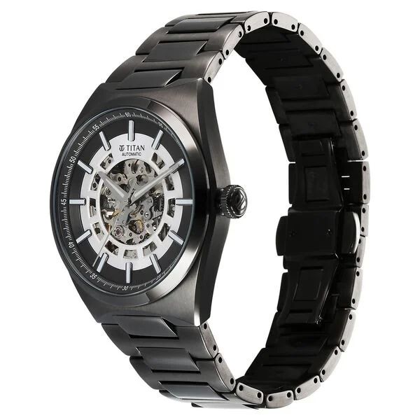 Titan Automatic Watch 90221QM02 view 4