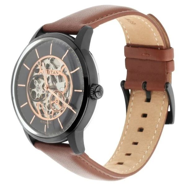 Titan Automatic Watch NS90110NL01 view 3